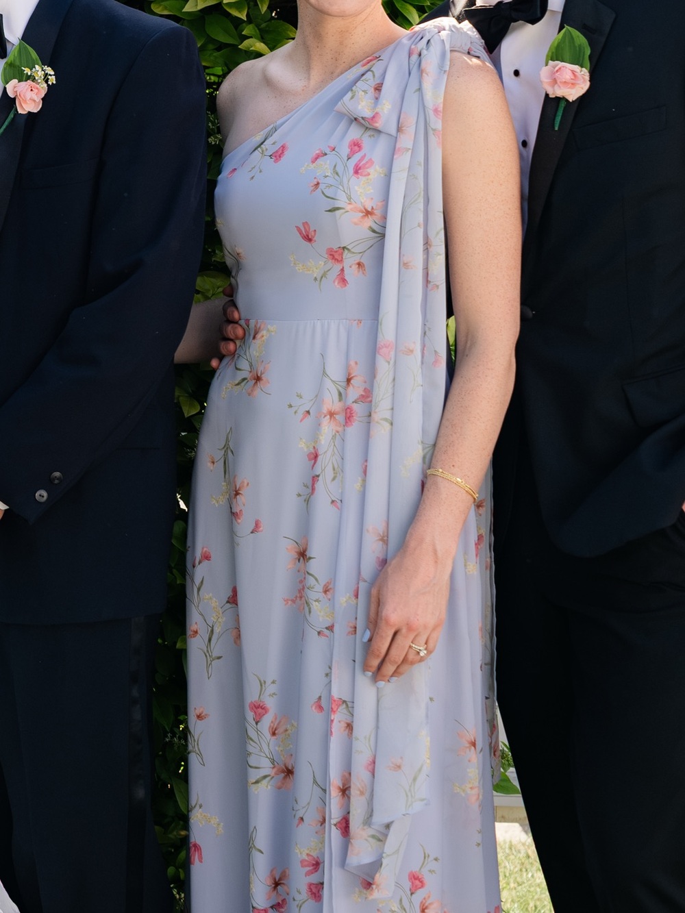 Birdy Grey Periwinkle Blue Le Fleur Melissa Dress
